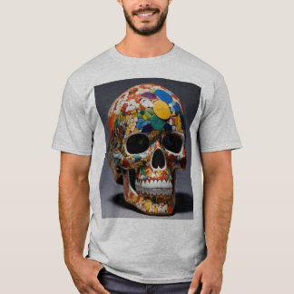 T-shirt avant-Pop Skull Fusion Homme