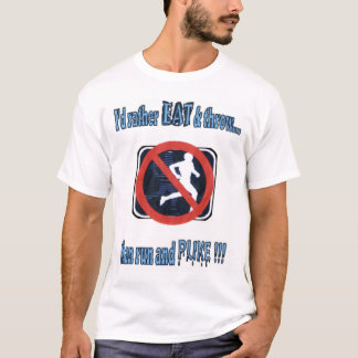 T-shirt avant sans la courbe