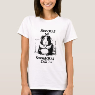 T-shirt Avant tout non Deuxièmement toujours non
