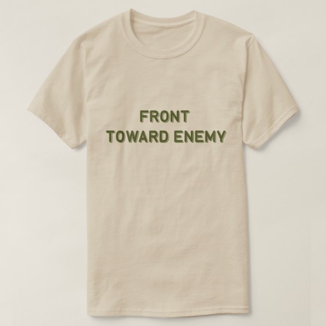 T-SHIRT AVANT VERS L'ENNEMI (Design devant)