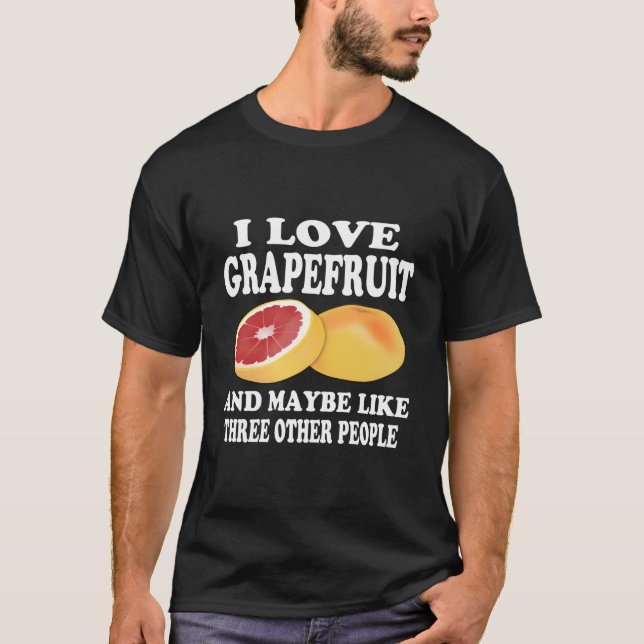 T-shirt Avantages du Pamplemousse Amour du Pamplemousse (Devant)