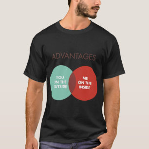 T-shirt Avantages pour les deux côtés