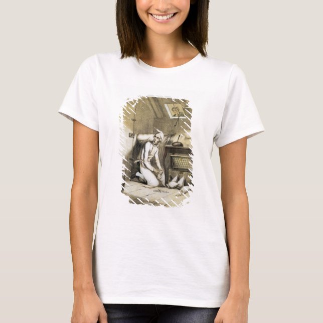 T-shirt Avarice in the Kitchen, from a series of prints de (Devant)