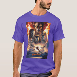 T-shirt Avatar Fire and Ash Affiche officielle du film