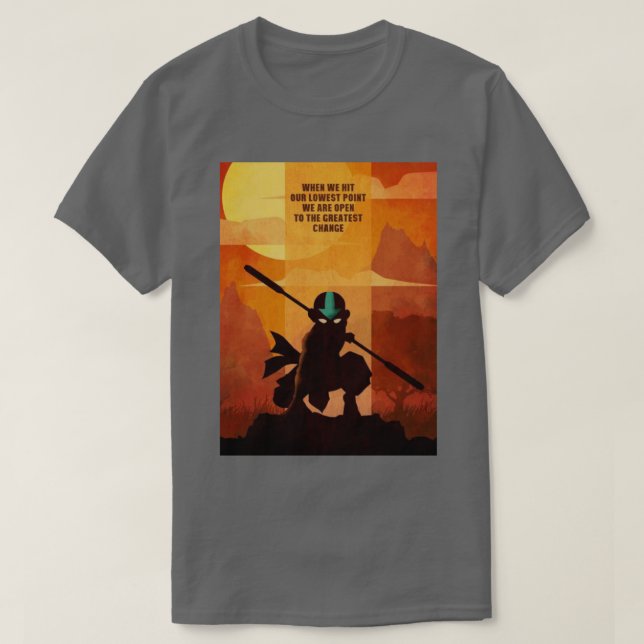 T-shirt avatar le dernier 4 (Design devant)