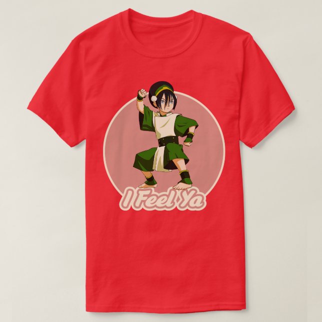 T-shirt Avatar Toph I Feel Ya (Design devant)