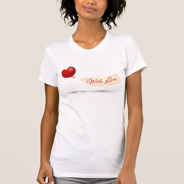 T-shirt Avec amour (Devant)