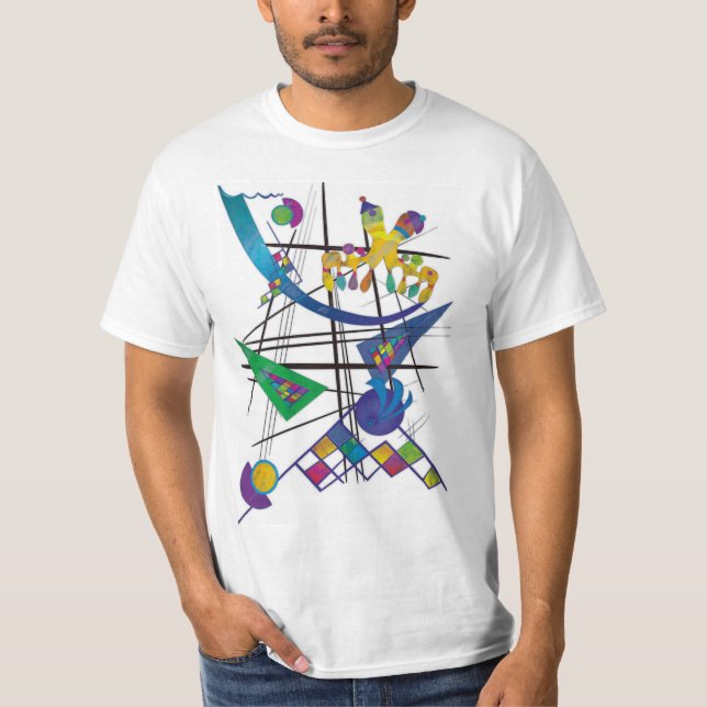 T-shirt Avec amour pour Kandinsky (Devant)