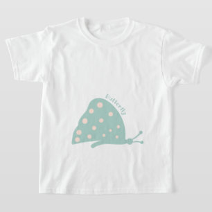 T-Shirt avec beau papillon vert minimaliste