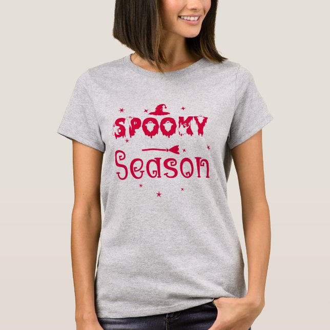 T-shirt avec chapeau de sorcière de la Saison Effr (Devant)