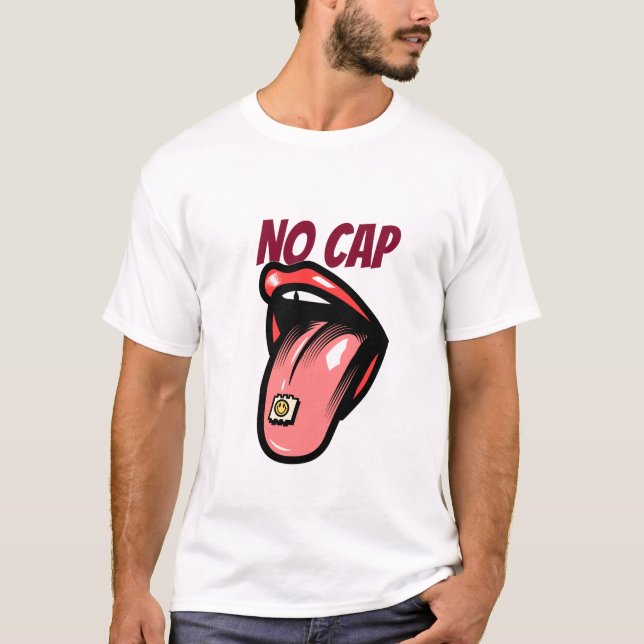 T-shirt avec citation de créativité SANS CAP (Devant)