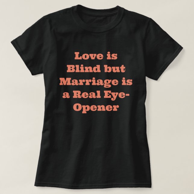 T-shirt avec citation drôle (Design devant)