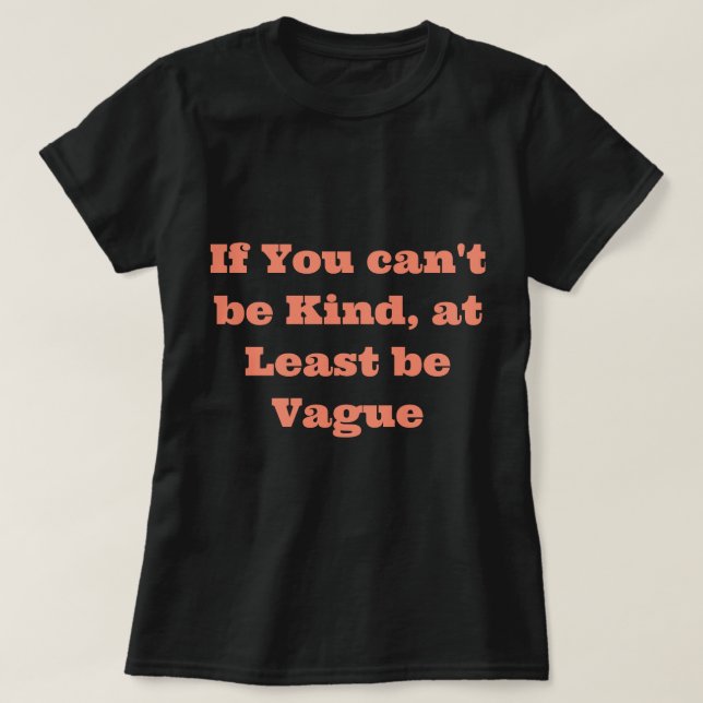 T-shirt avec citation drôle (Design devant)