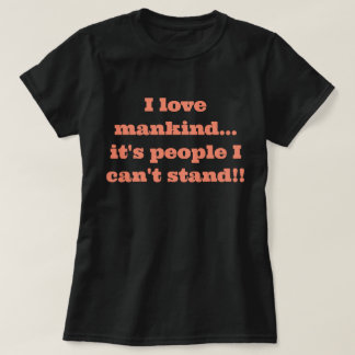 T-shirt avec citation drôle