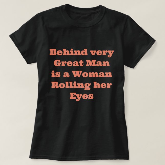 T-shirt avec citation drôle (Design devant)