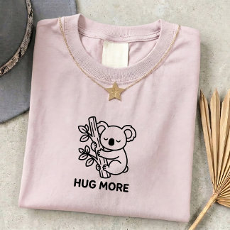 T-shirt avec citation mignonne de koala