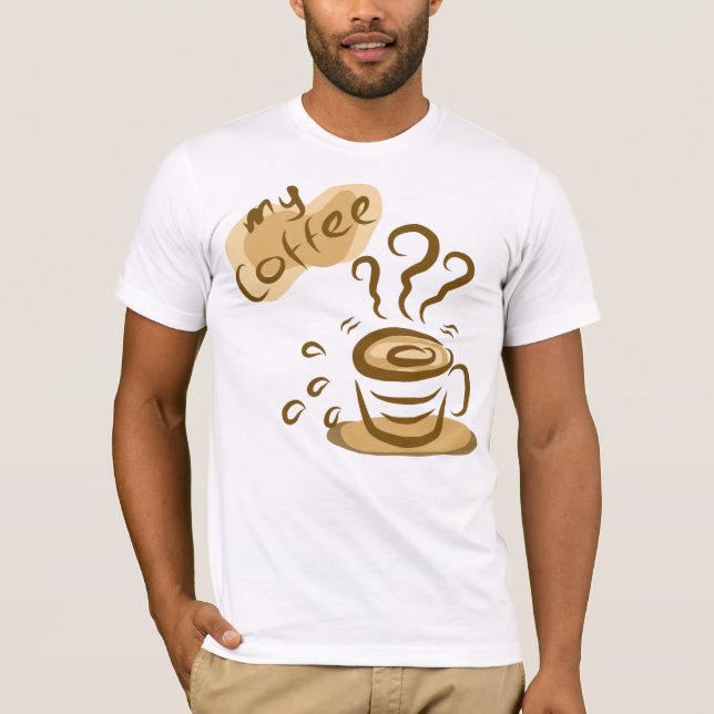 T-Shirt avec citation mignonne et confortable sur  (Devant)