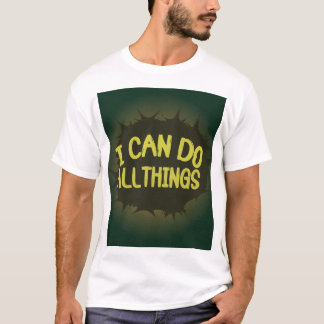 T-shirt avec citation motivante
