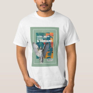 T-shirt avec citation poétique de l'ombre 'Je suis