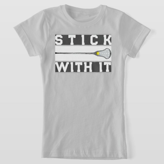 T-Shirt avec citation pour crosse féminine (Poser)