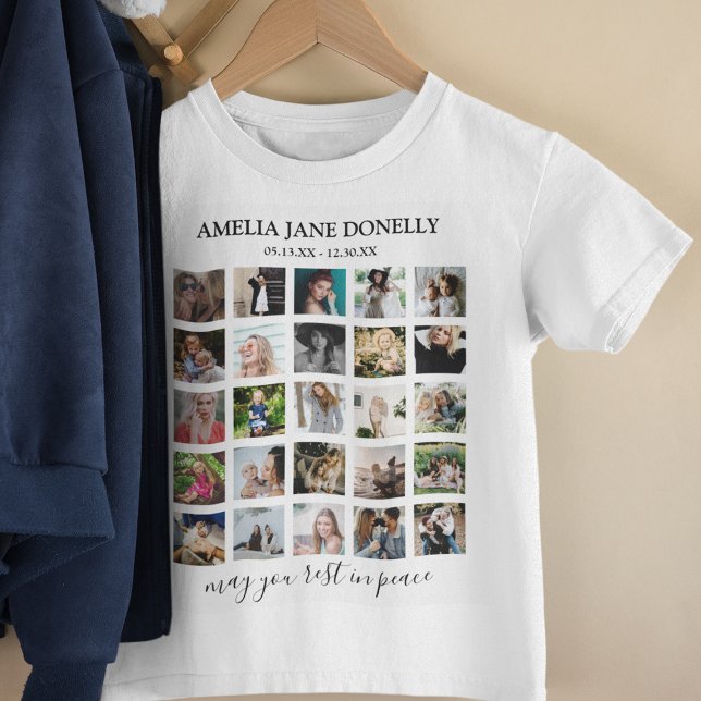 T-shirt avec collage photo moderne pour enfants en (Créateur téléchargé)