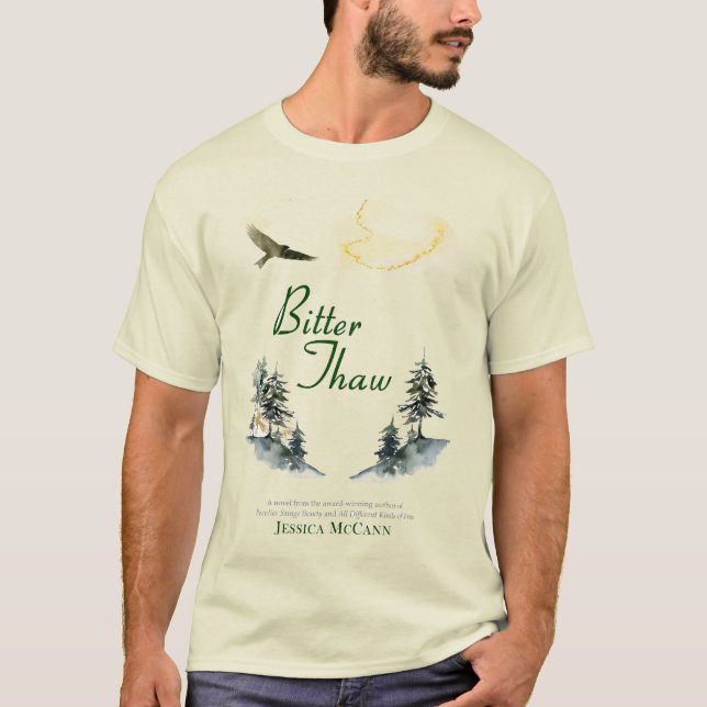 T-shirt avec couverture de livre Bitter Thaw (Devant)