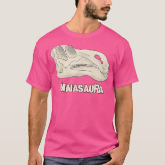 T-shirt avec crâne de squelette fossile de dinosau
