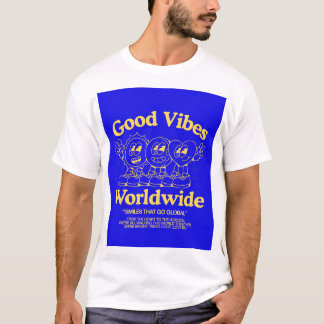 T-shirt avec de bonnes vibrations