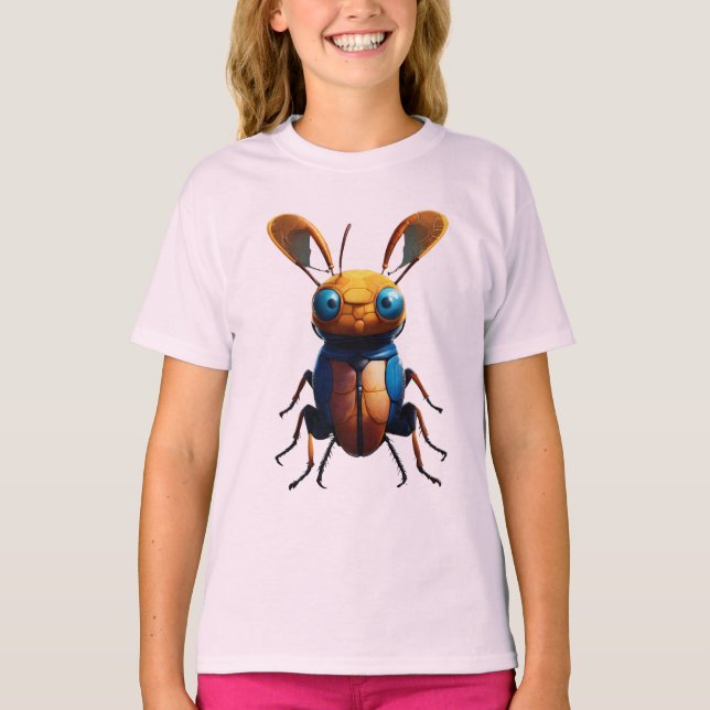 T-shirt avec des punaises de lit mignonnes (Devant)