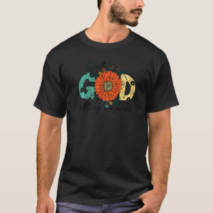 T-shirt Avec Dieu Toutes Choses Sont Possibles Femme Inspi