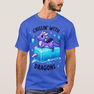 T-shirt avec Dragons Dragon ICE décorations d'anniversaire