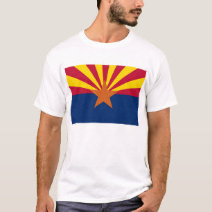 T-shirt avec drapeau de l'Arizona Etat USA