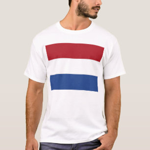 T-shirt avec drapeau de Pays-Bas