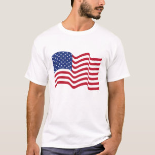 T-shirt avec drapeau patriotique américain