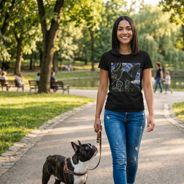 T-shirt avec graphique de Bouledogue Français (French Bulldog T-Shirt)