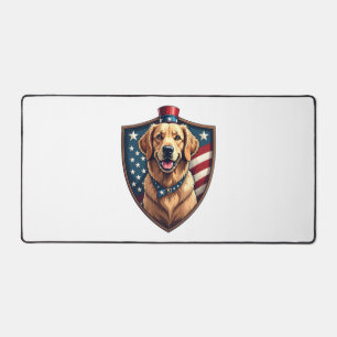 T-shirt avec gravure Golden Retriever Papa Chien P