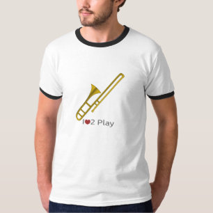 T-shirt avec illustration d'un trombone