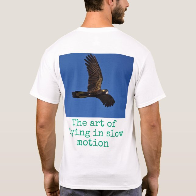 T-shirt avec impression d'oiseau australien (Dos)