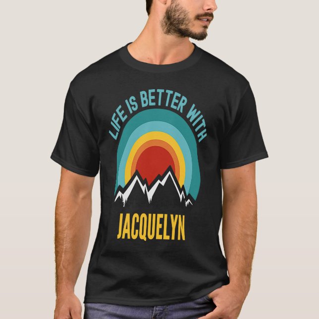 T-shirt Avec Jacquelyn Dating Jacquelyn (Devant)