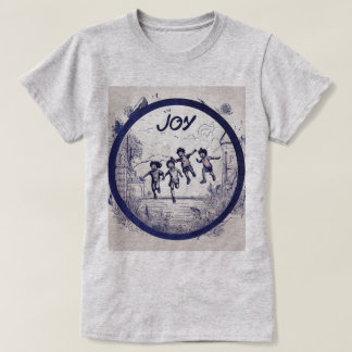 T-shirt "Avec Joie Éternelle : Chemise Multi Couleurs Vibr