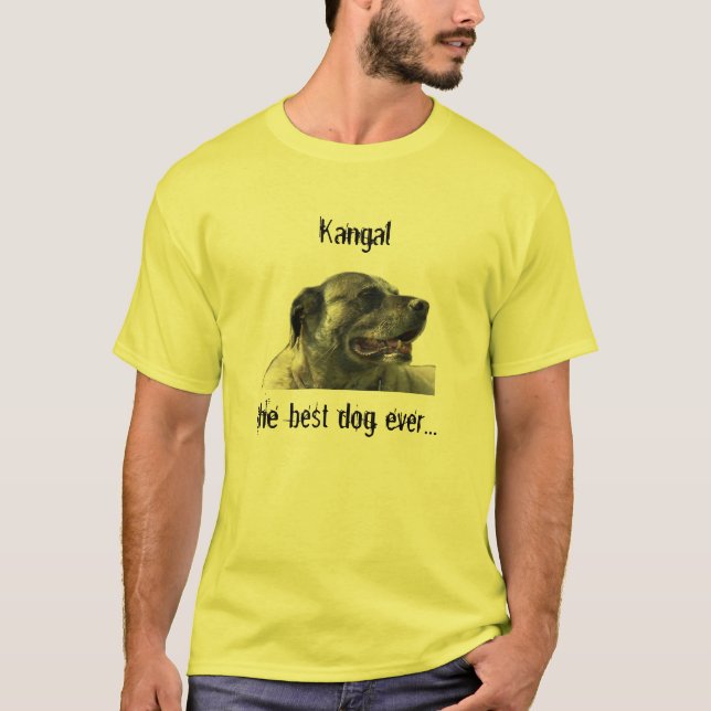 t-shirt avec kangal (Devant)
