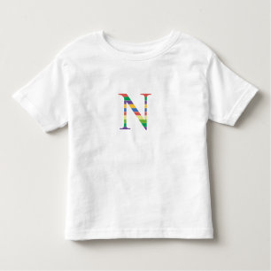 T-shirt avec la lettre N