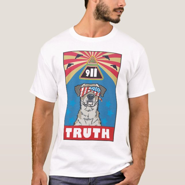 T-shirt "Avec la liberté et la justice pour tout le" (Devant)