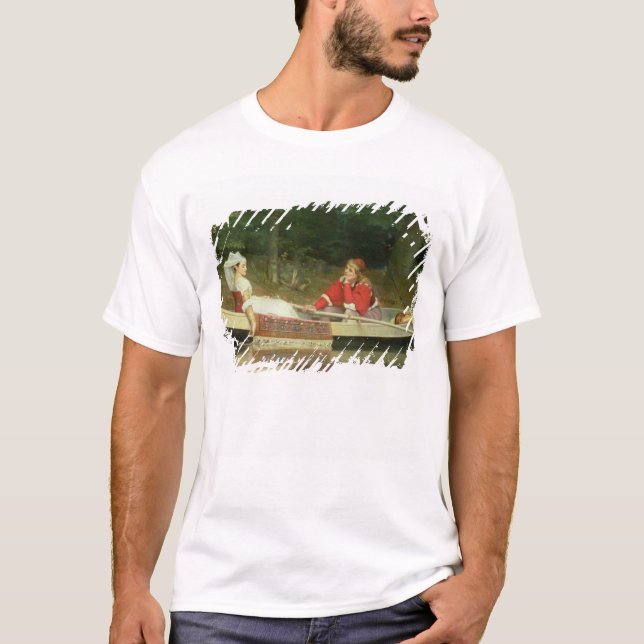 T-shirt Avec la rivière, 1869 (Devant)