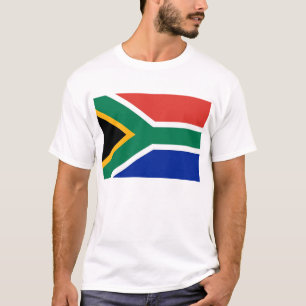 T-shirt avec le drapeau de l'Afrique du Sud