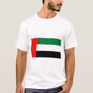T-shirt avec le drapeau des Émirats Arabes Unis