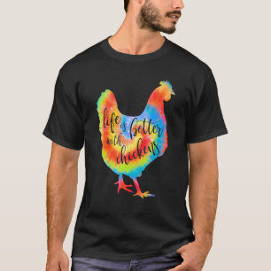 T-shirt Avec les poules Journée mondiale des animaux de fe