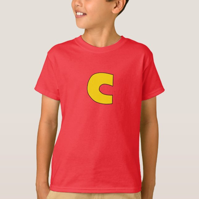 t-shirt avec logo de Cosmo Cat pour enfants (Devant)