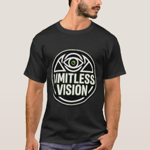T-shirt avec logo Limitless Vision Streetwear