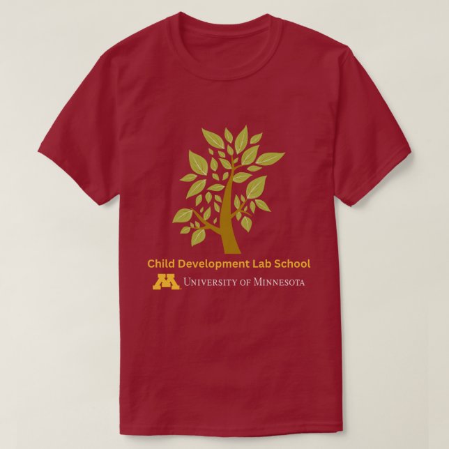 T-shirt avec logo Maroon CDLS (Design devant)